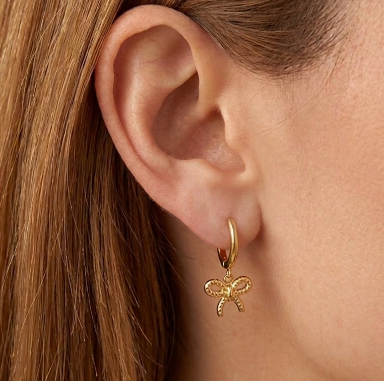 Dainty Rope Dangle Earrings