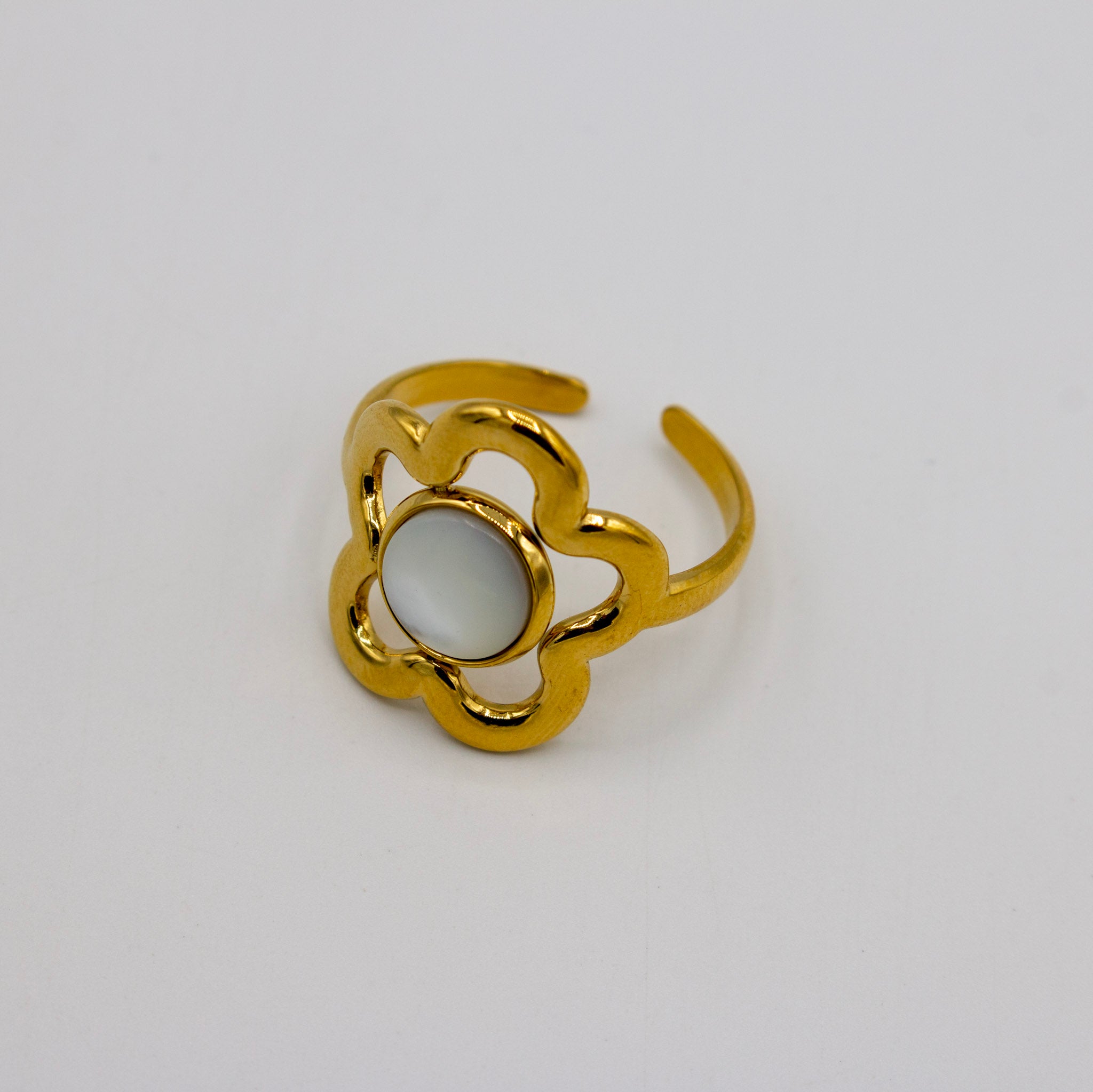 Flower Adjustable Ring