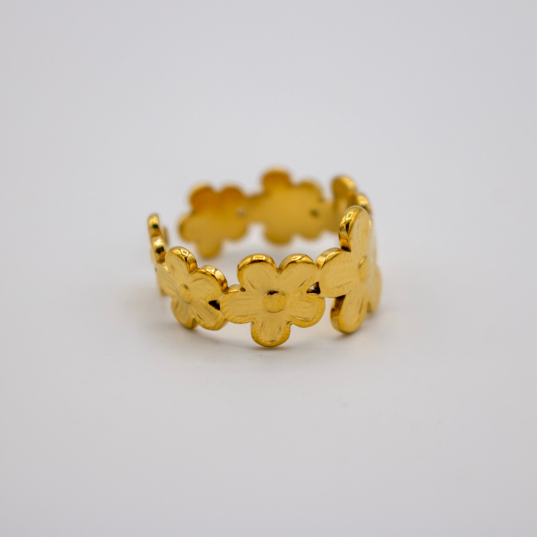 Adjustable Flower Ring