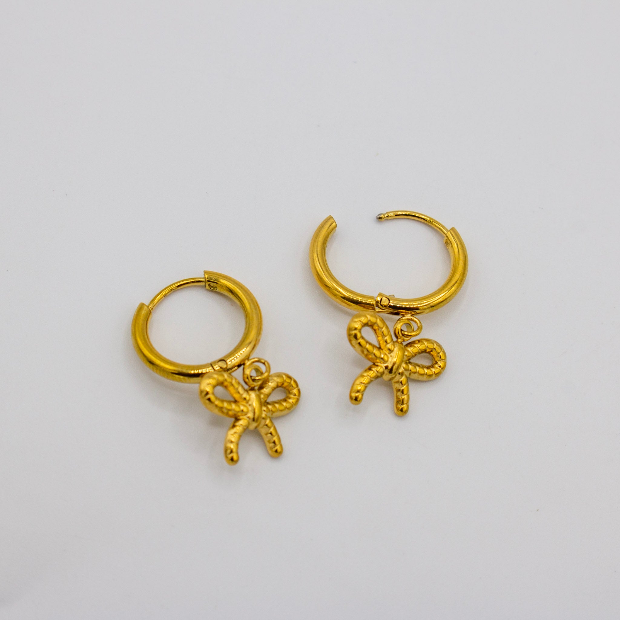Dainty Rope Dangle Earrings