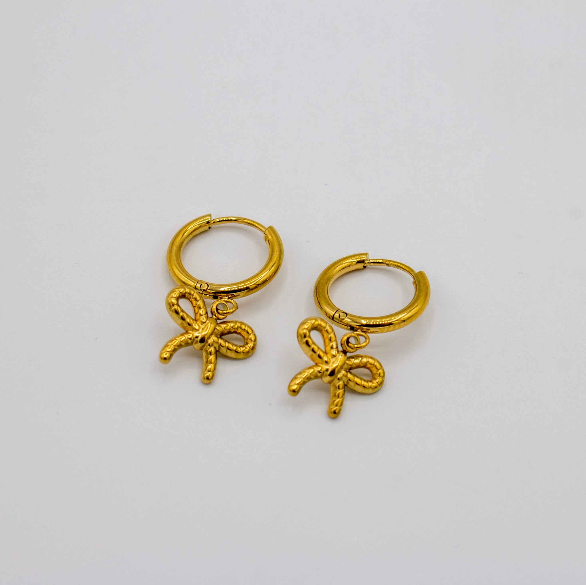 Dainty Rope Dangle Earrings