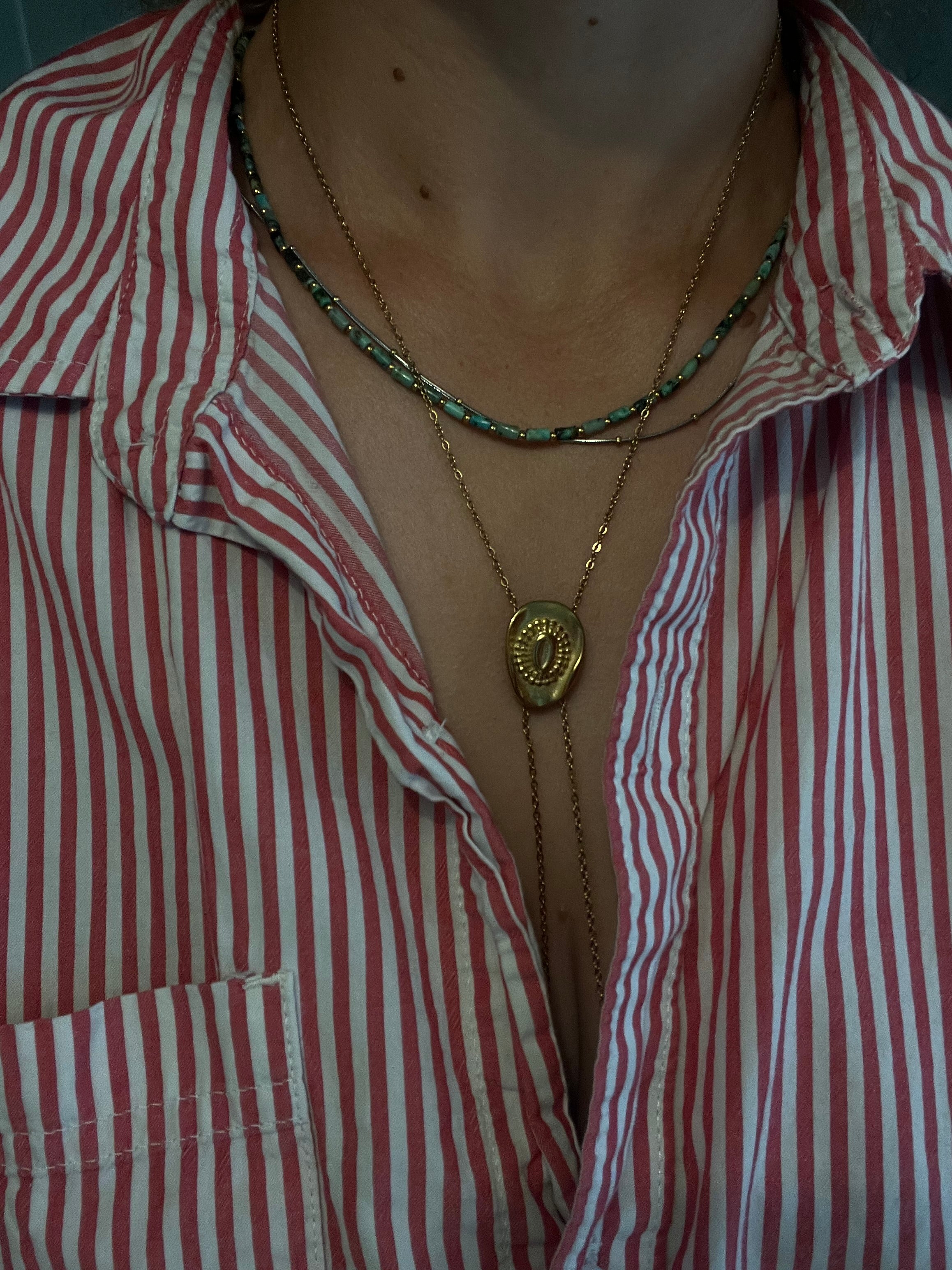 Cowgirl Hat Necklace