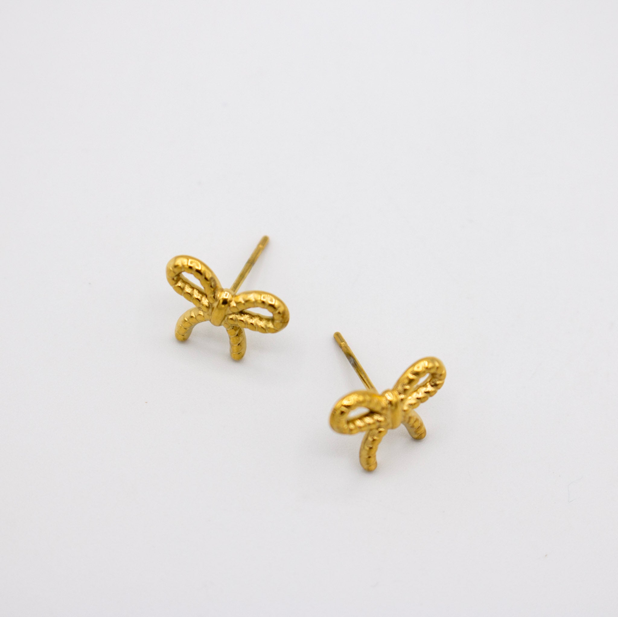 Petite Bow Rope Studs