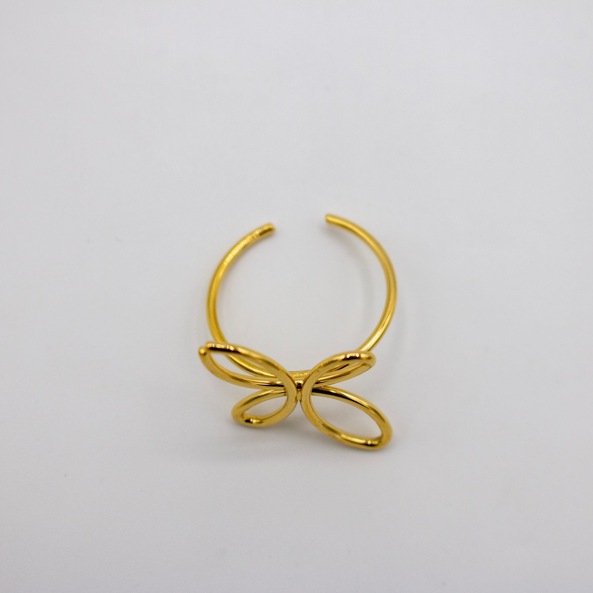 Whimsical Flower Adjustable Ring