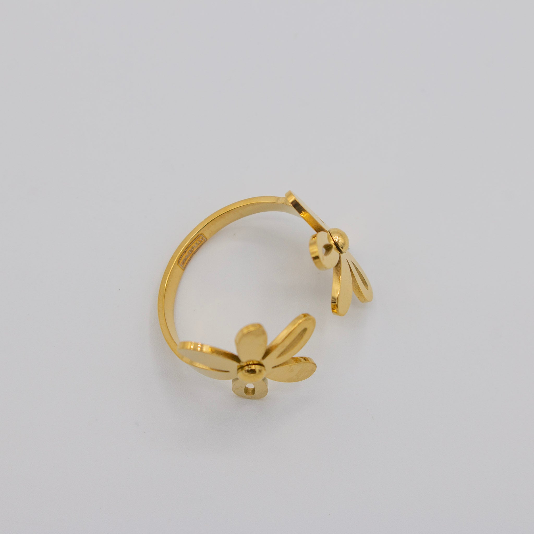 Flashy Flower Adjustable Ring