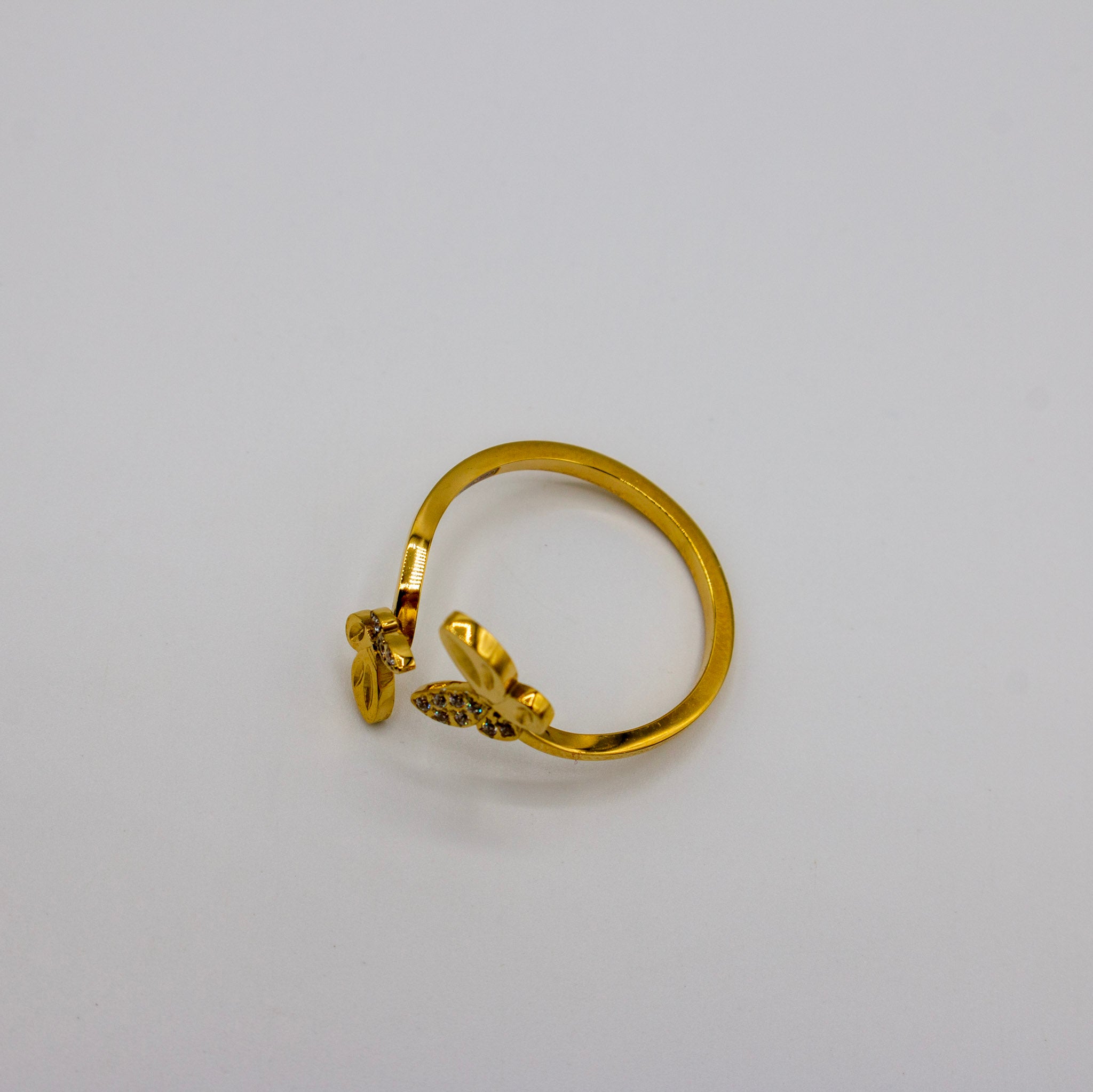 Butterfly Cz Ring