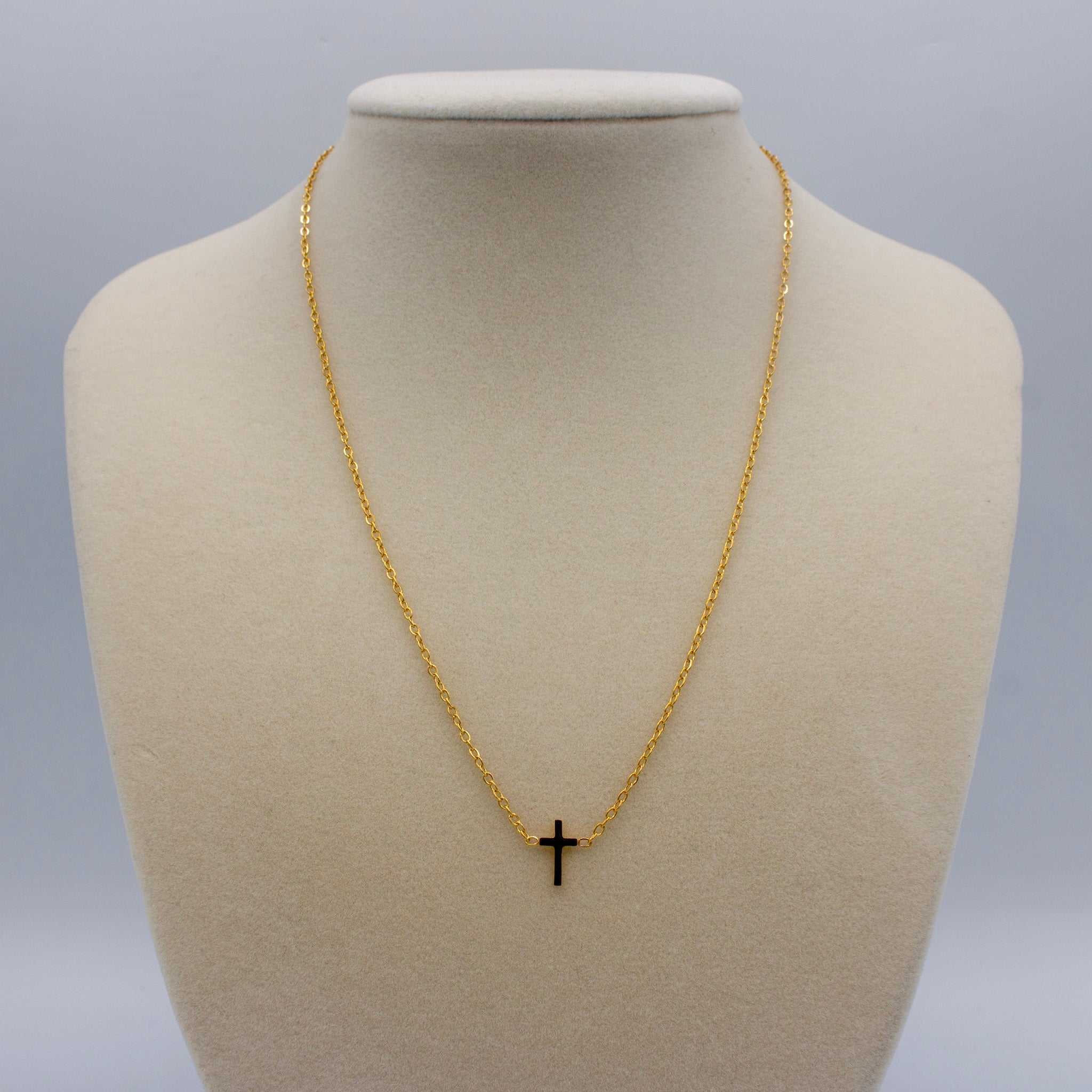 Thin Cross Necklace