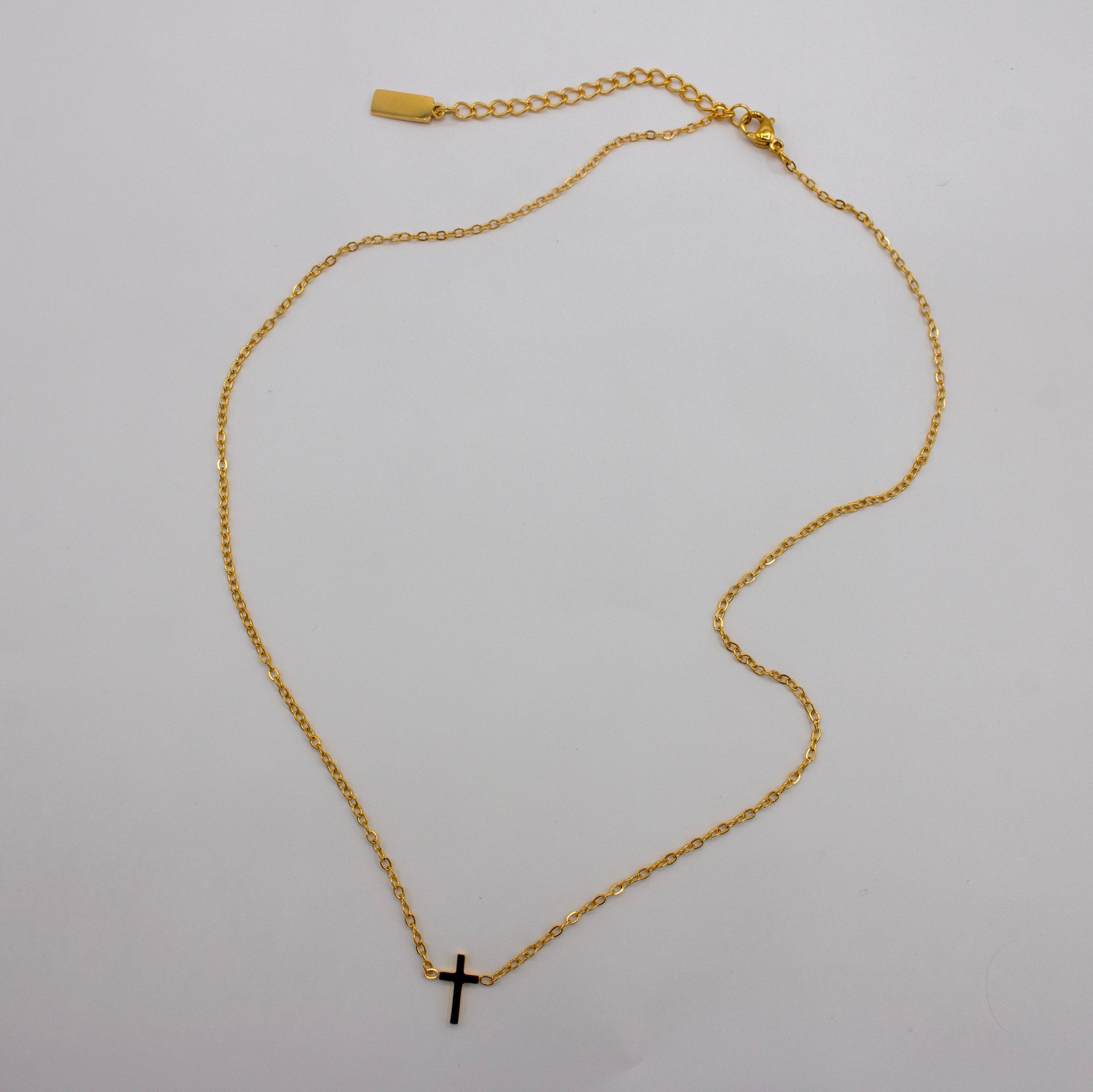 Thin Cross Necklace