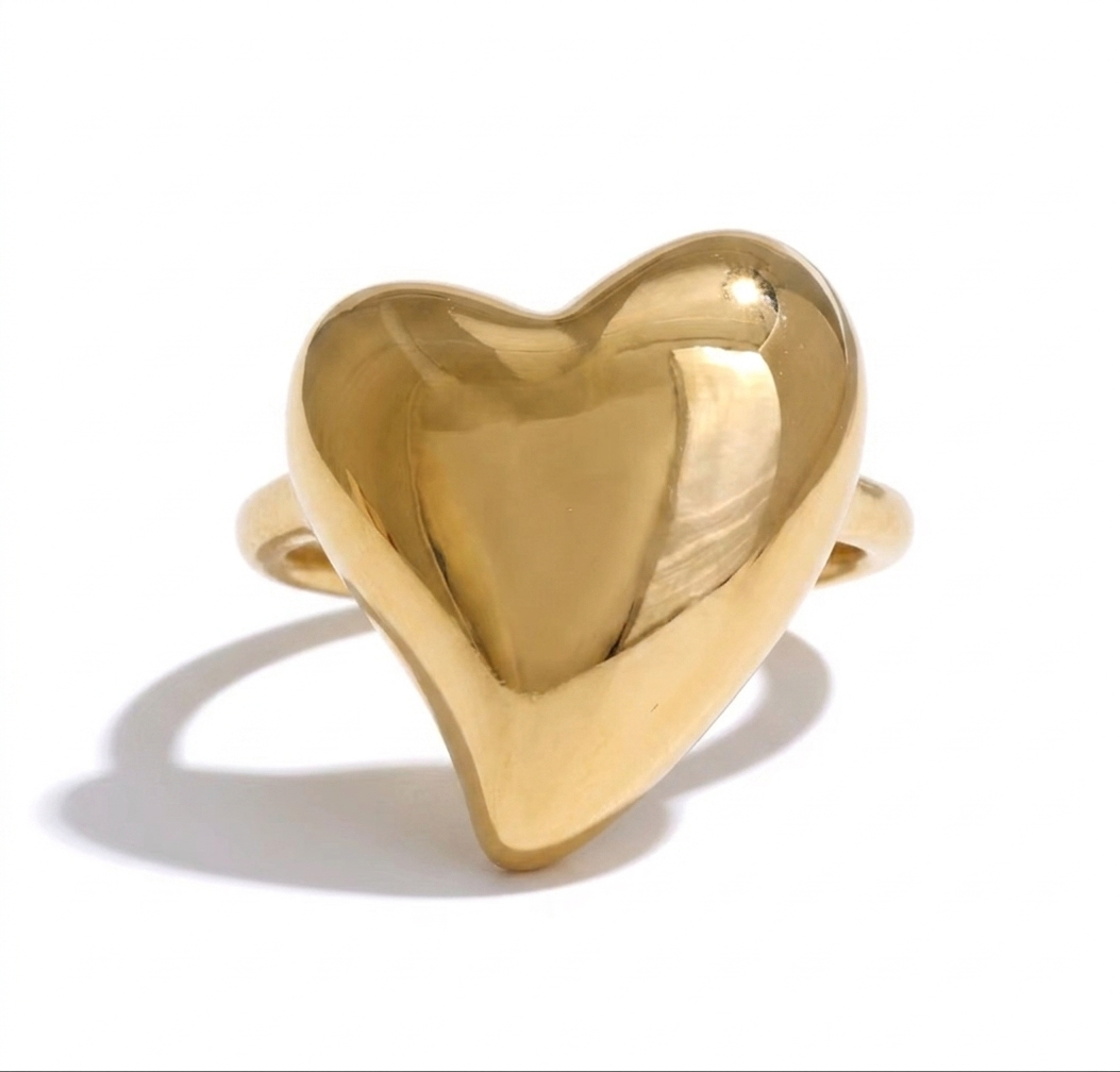 Chunky Heart Ring