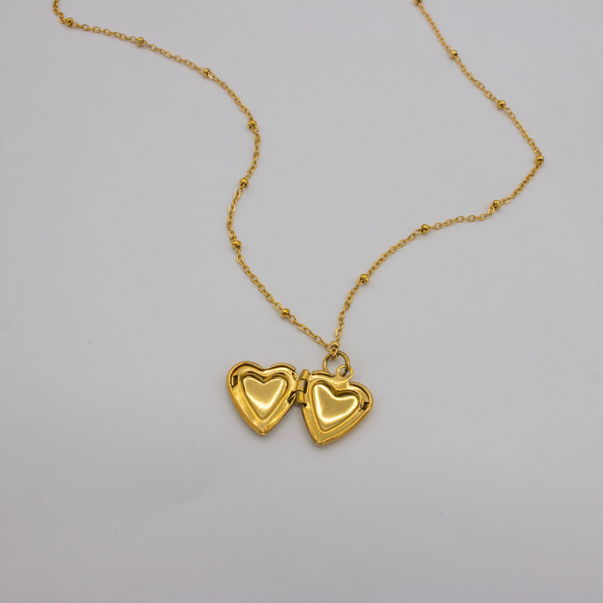 Heart Locket Necklace- Small