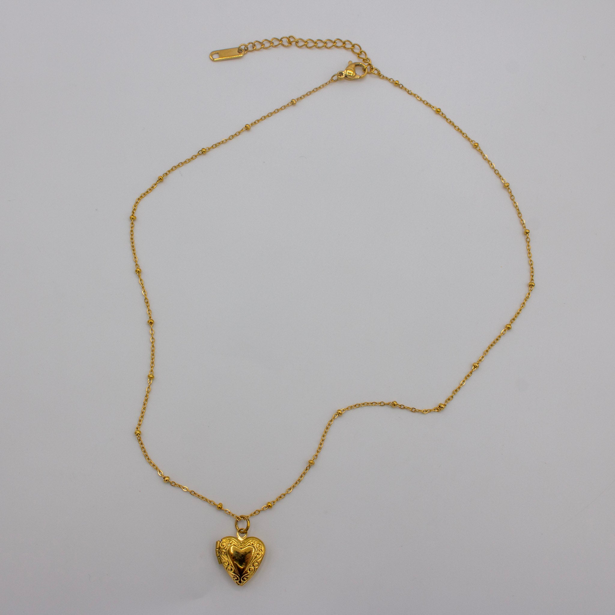 Heart Locket Necklace- Small