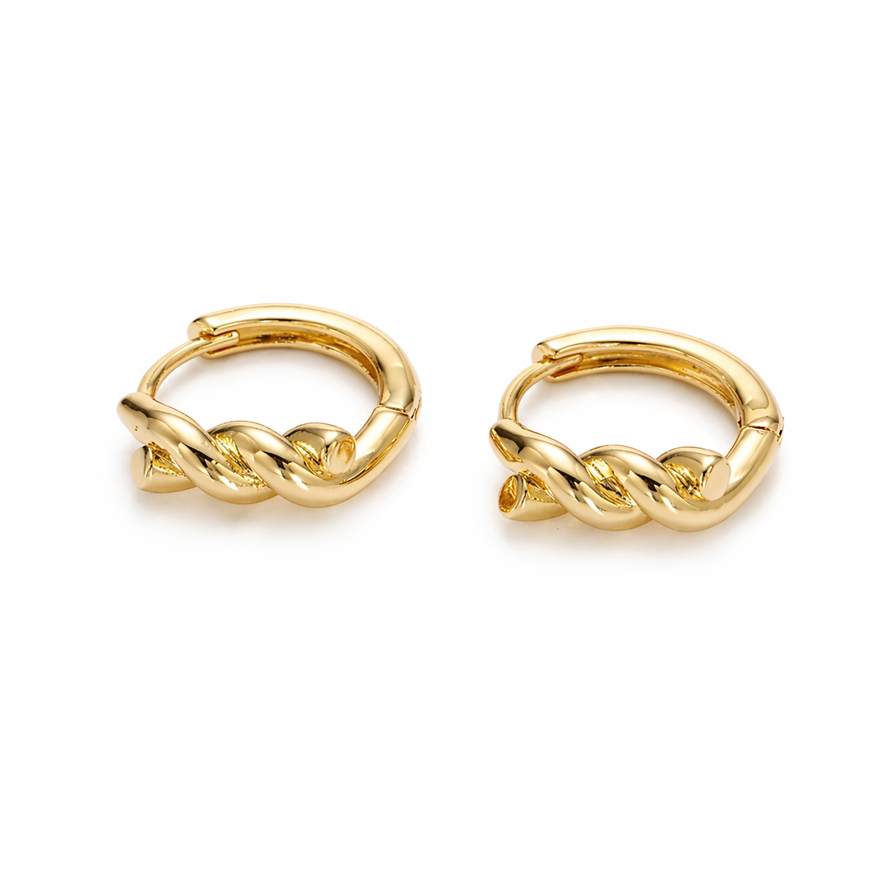 Twist Gold Huggies