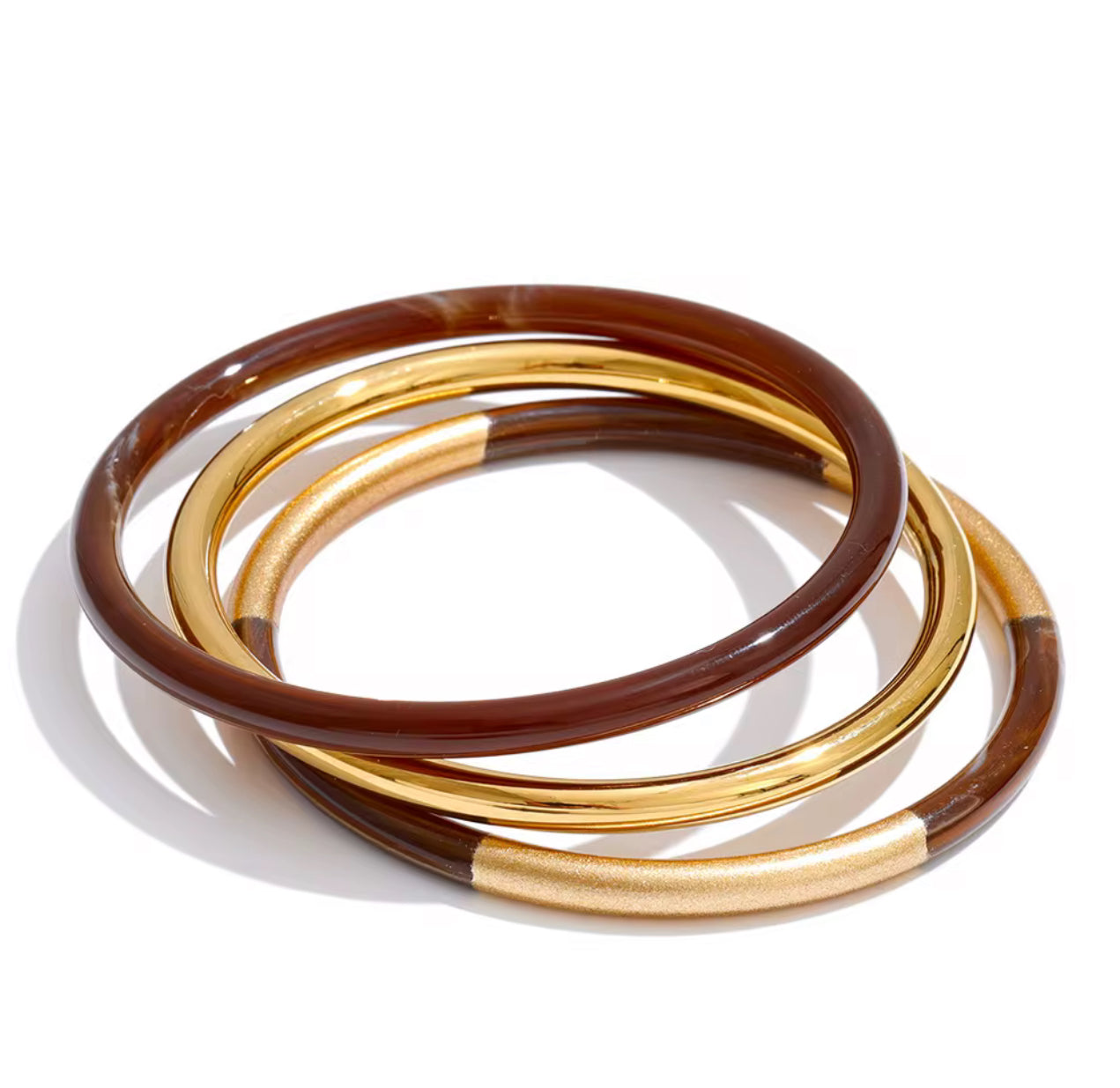 Foxy Brown Resin Bangle