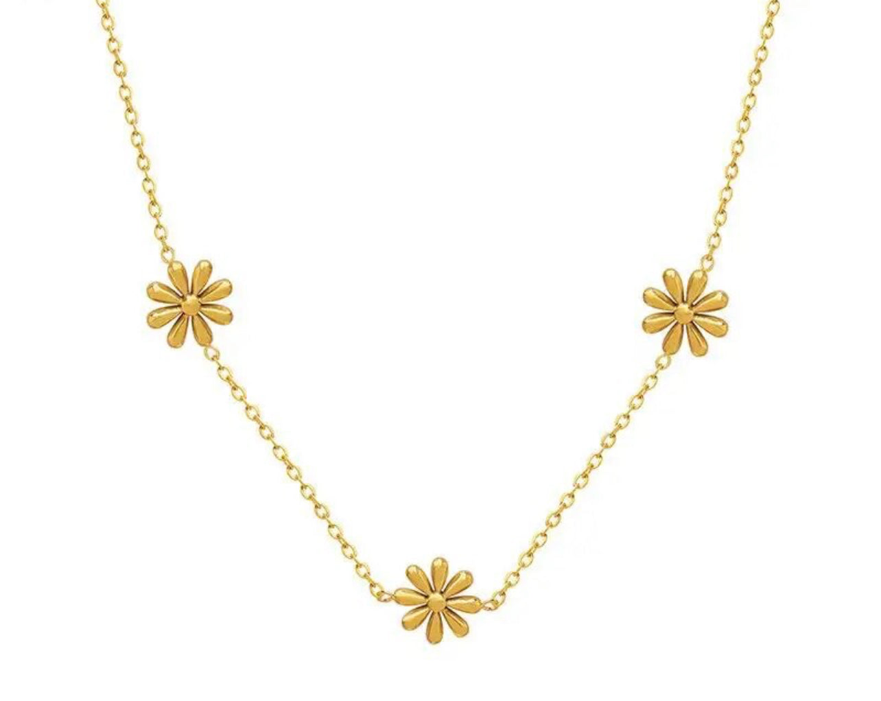 Daisy Flower Necklace