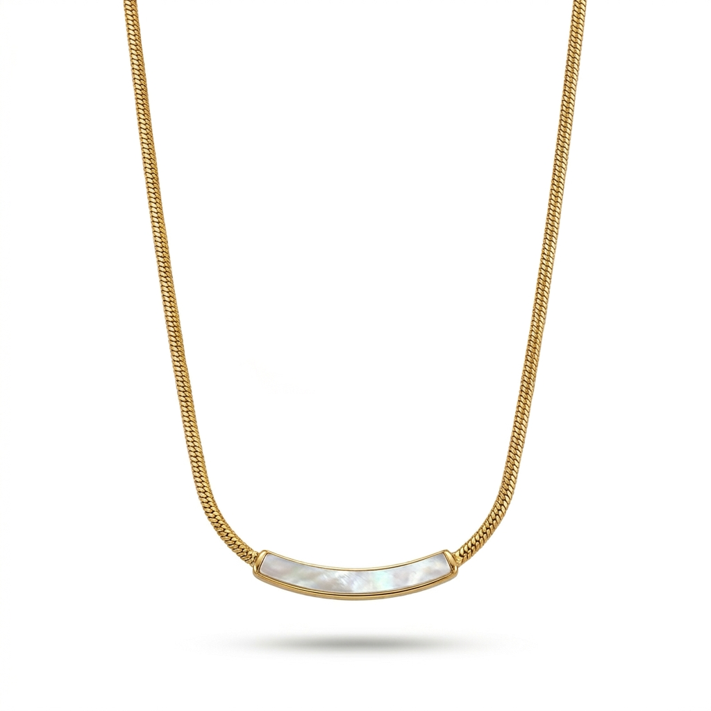 Shell Line Necklace