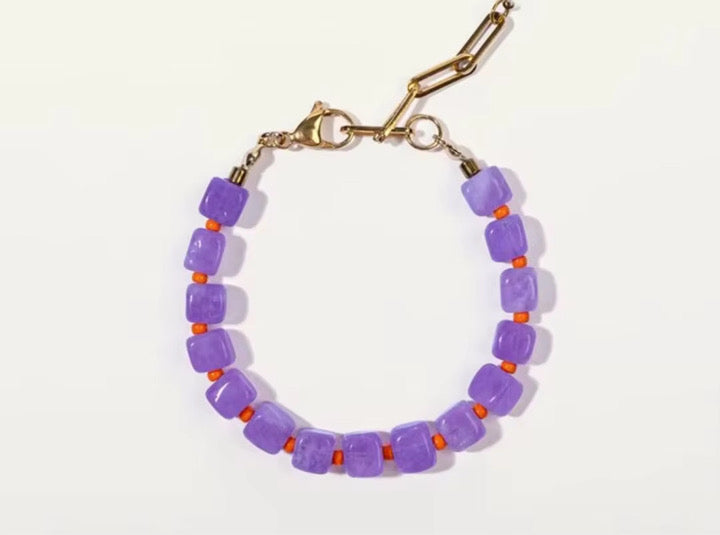 Pink & Purple Bracelet