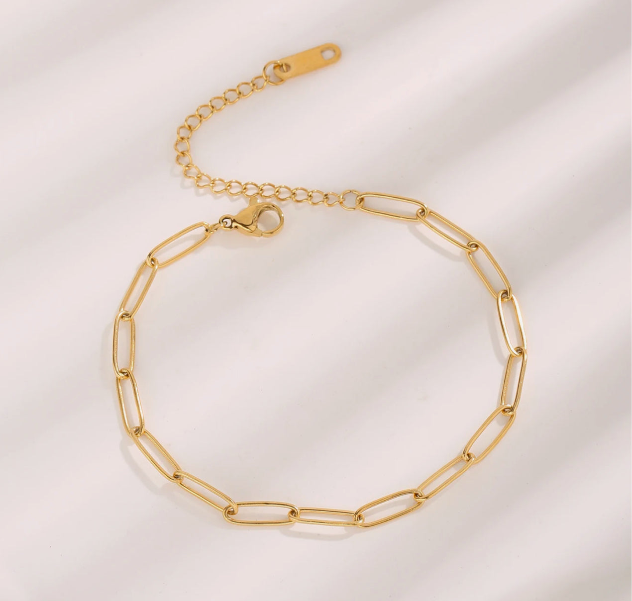 Golden Link Bracelet