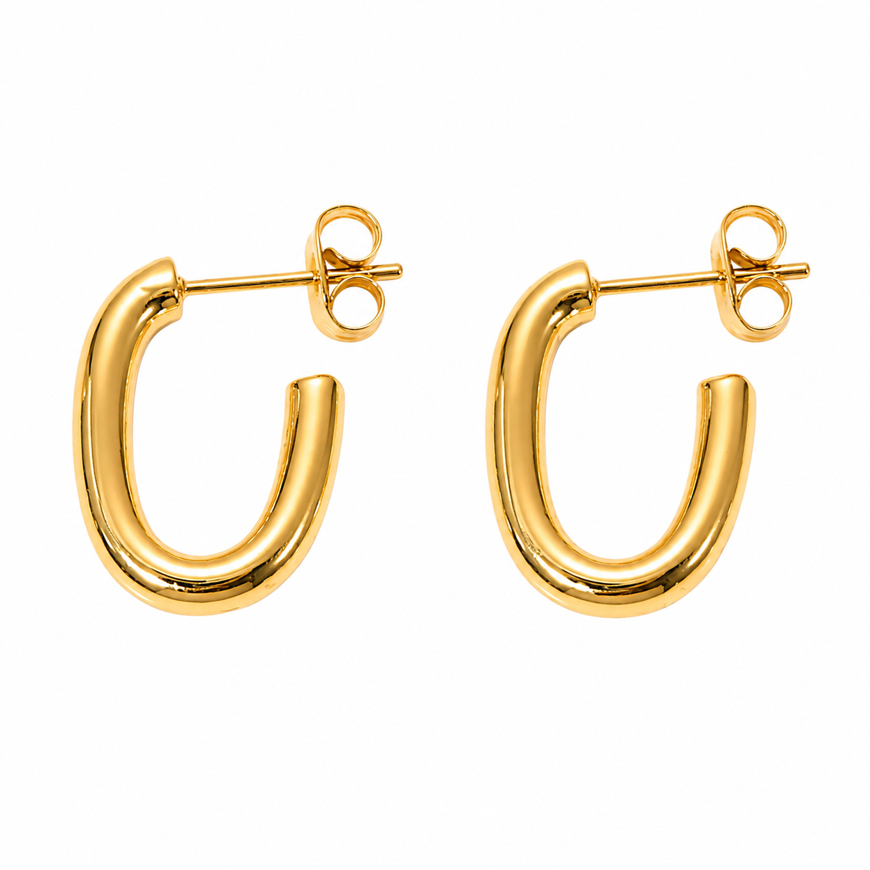 Open Oval Hoops