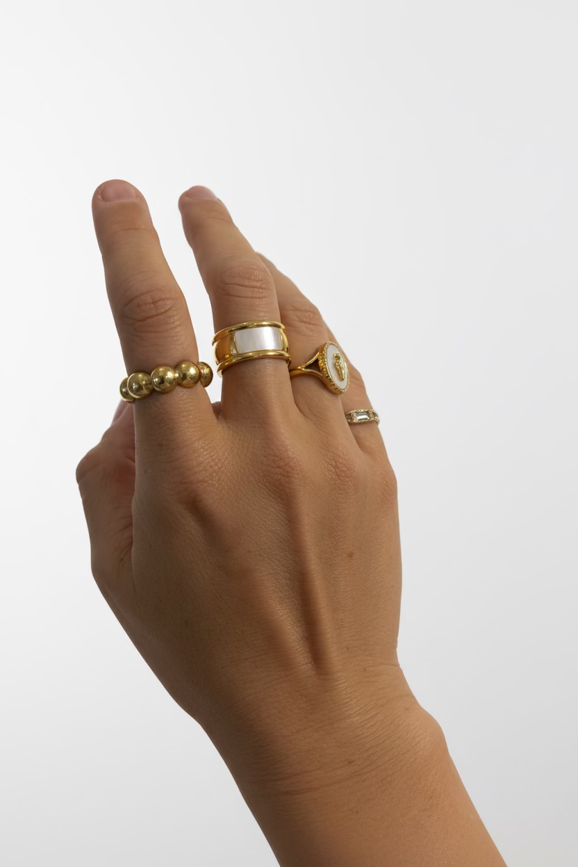 Golden Orb Ring