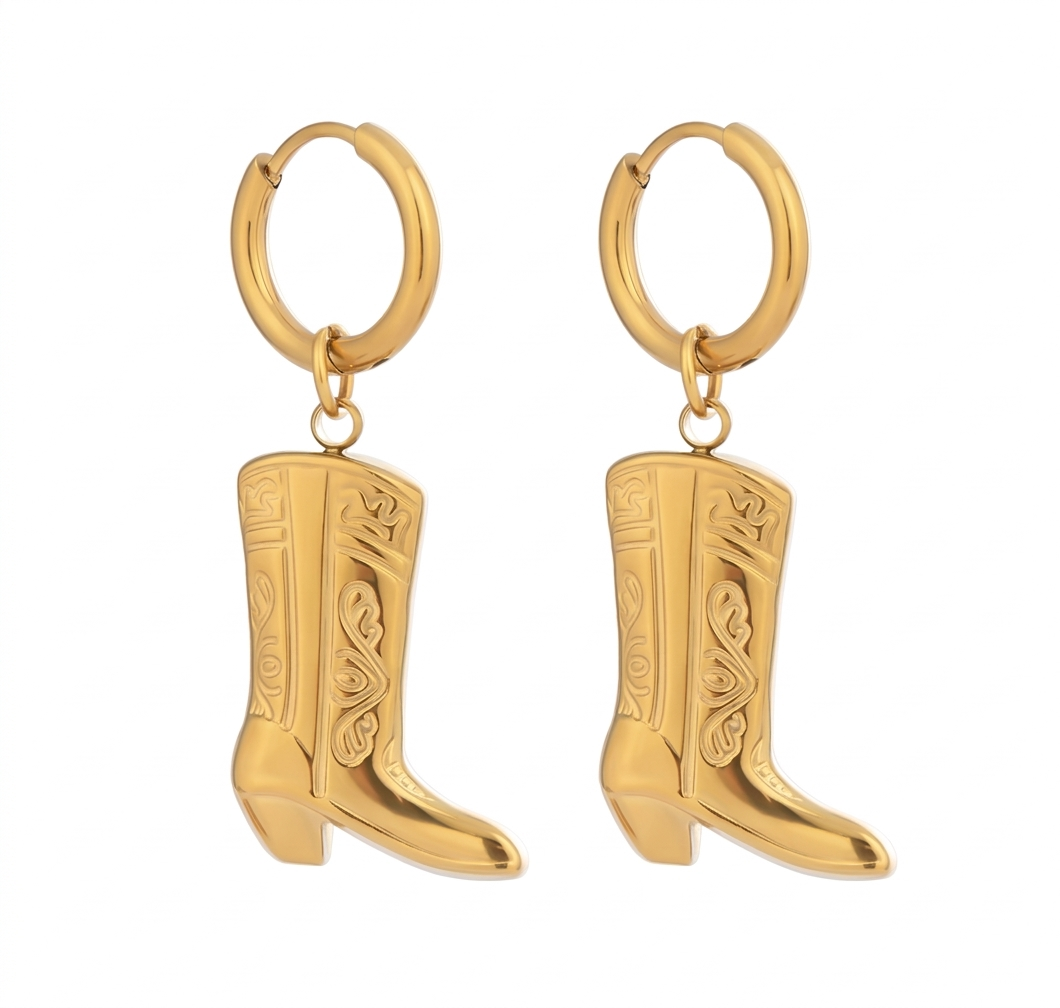 Cowgirl Boots Charm Earrings Y’all