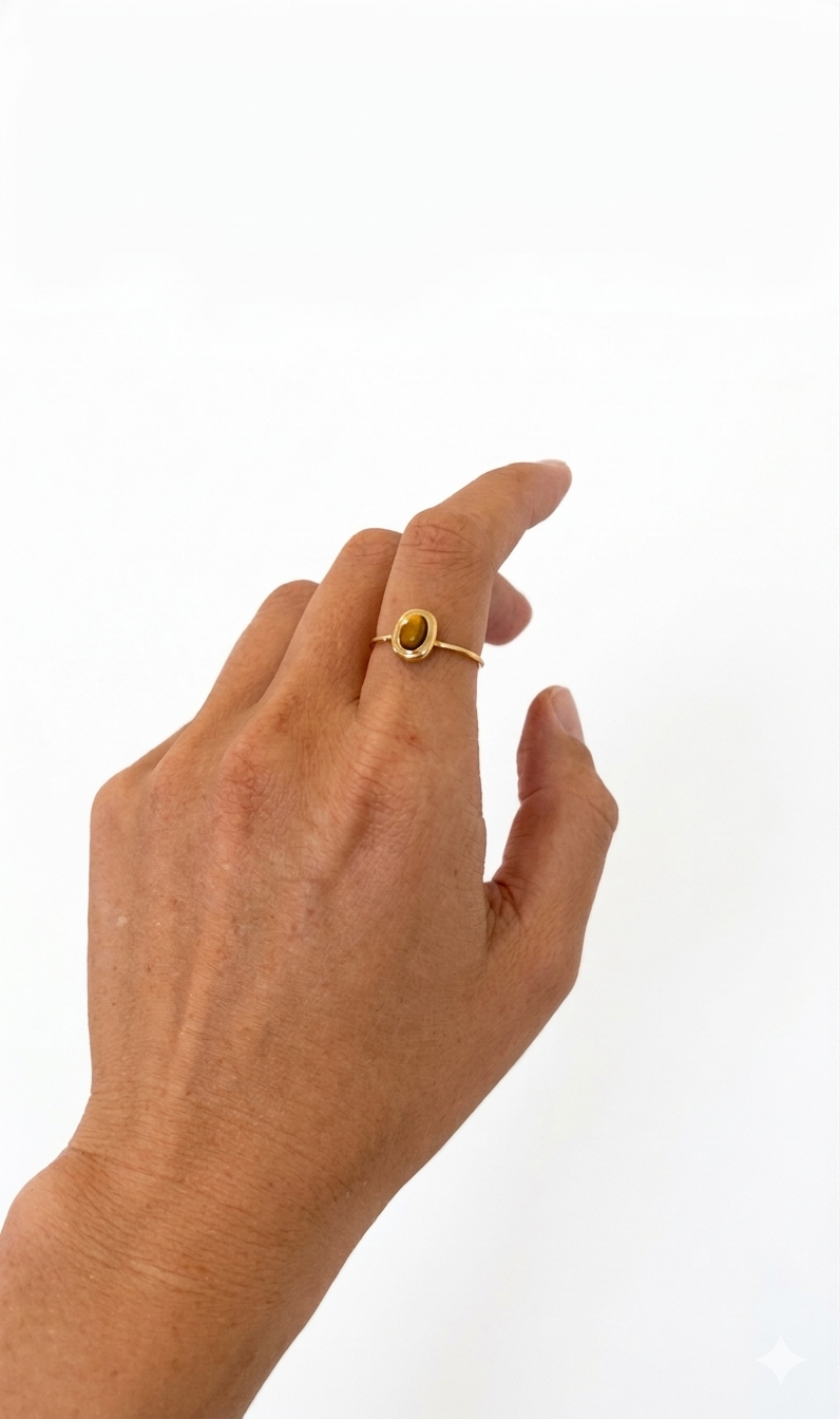 Tiger eye Ring