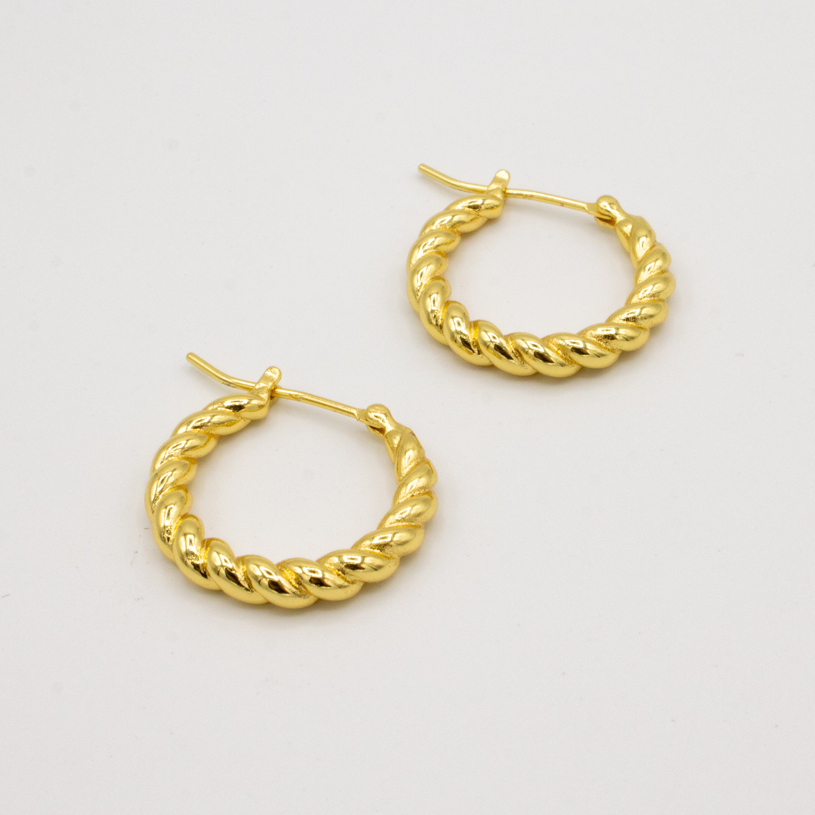 Golden Laurel Earrings