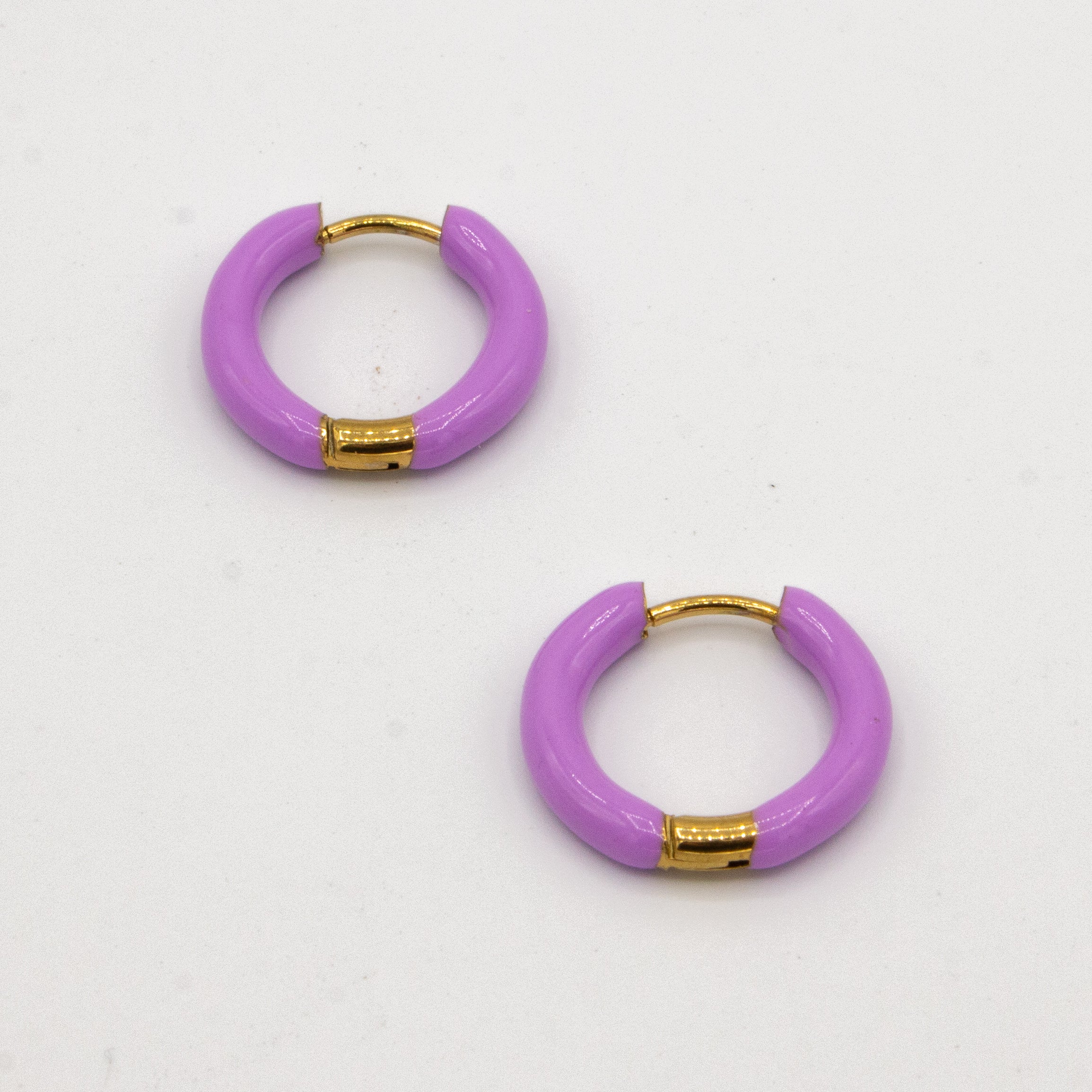 Pink Loop Earrings