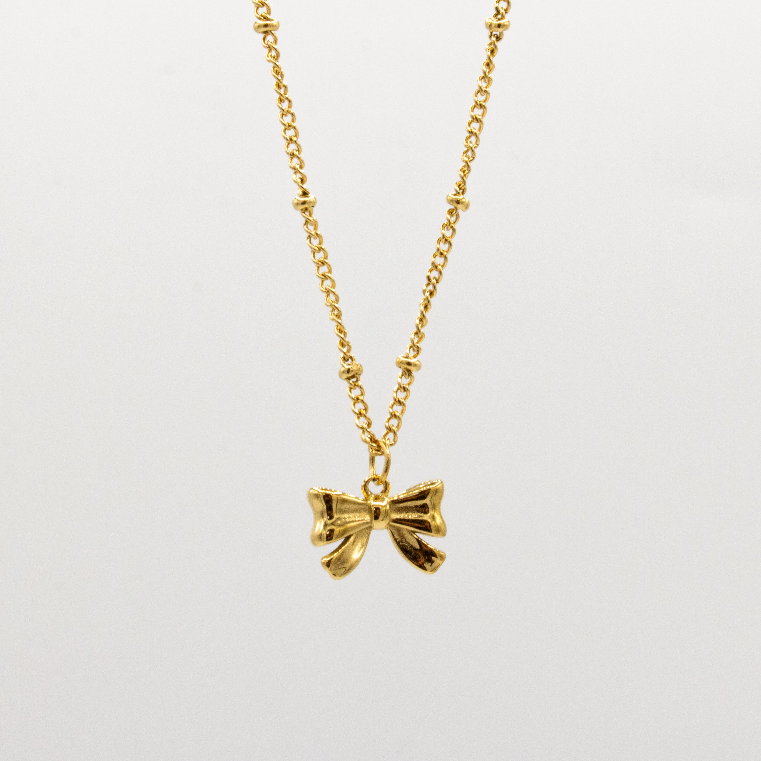 Golden Knot Necklace