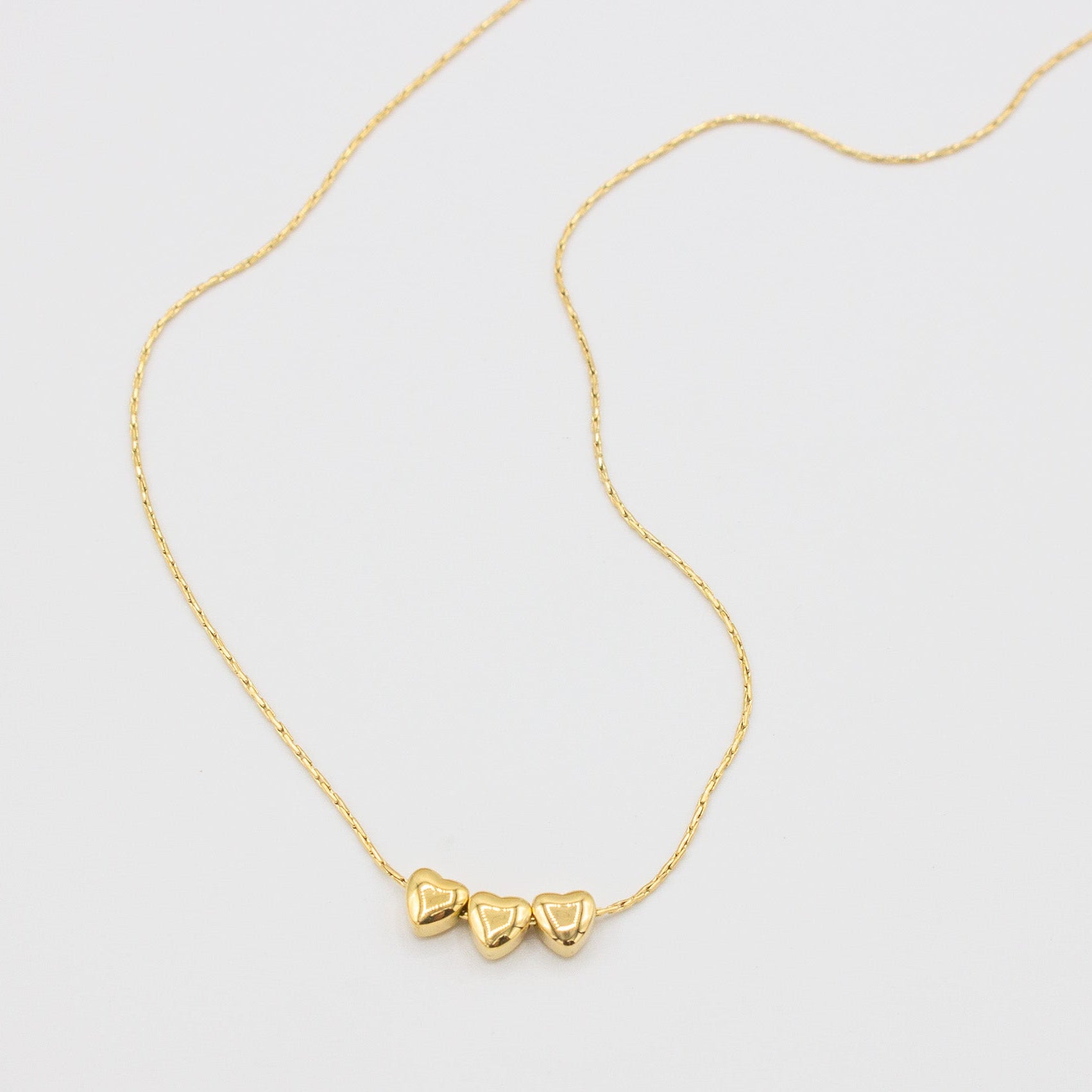 Dainty Hearts Necklace