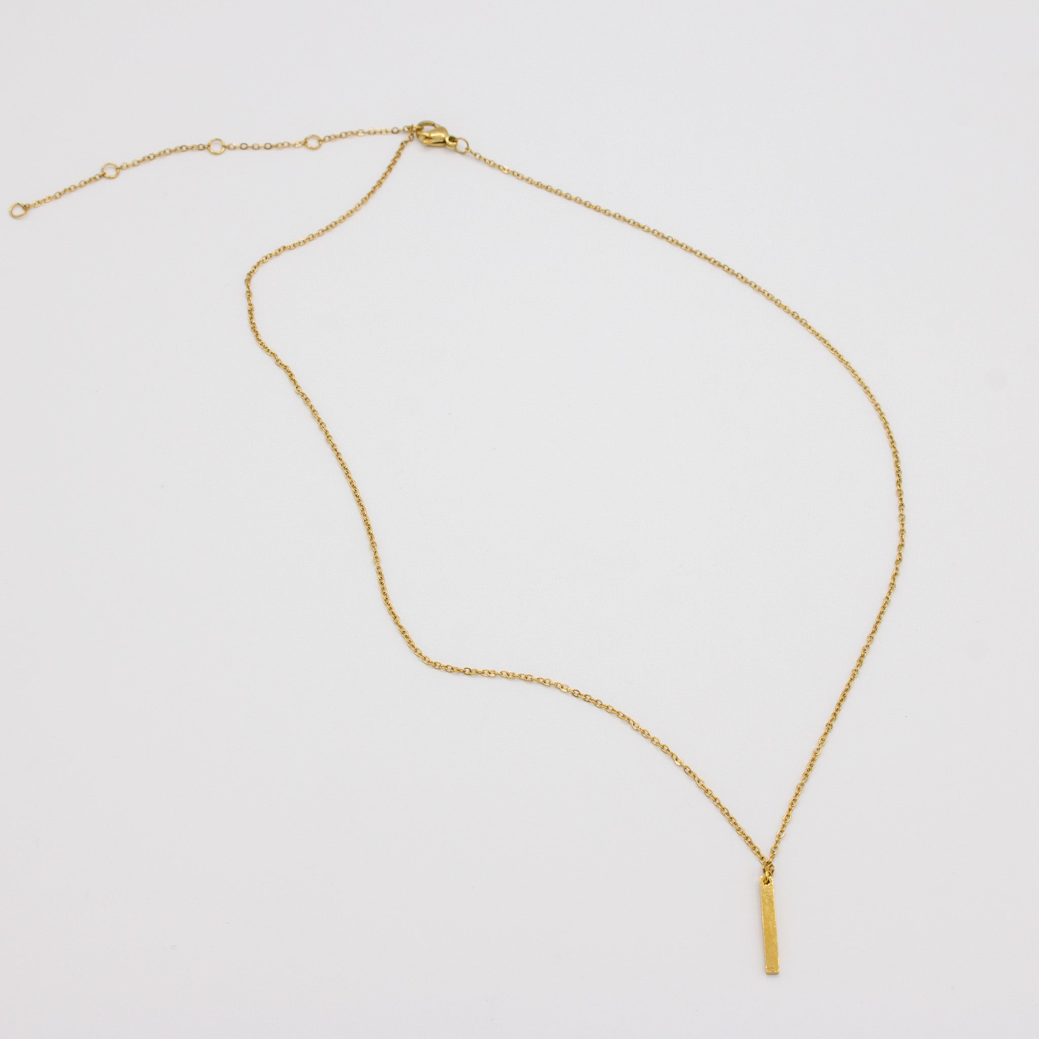 Golden Pillar Necklace