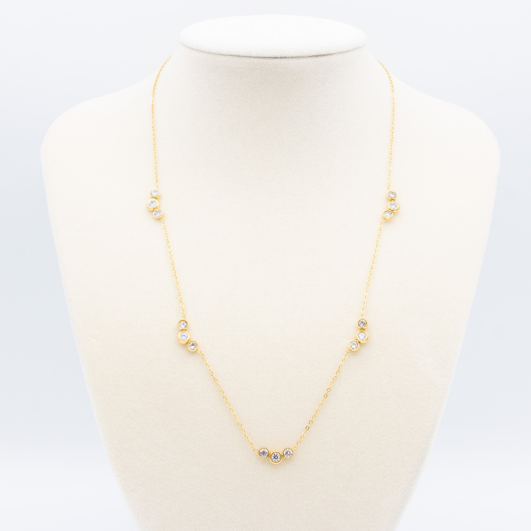 3 Cz Necklace