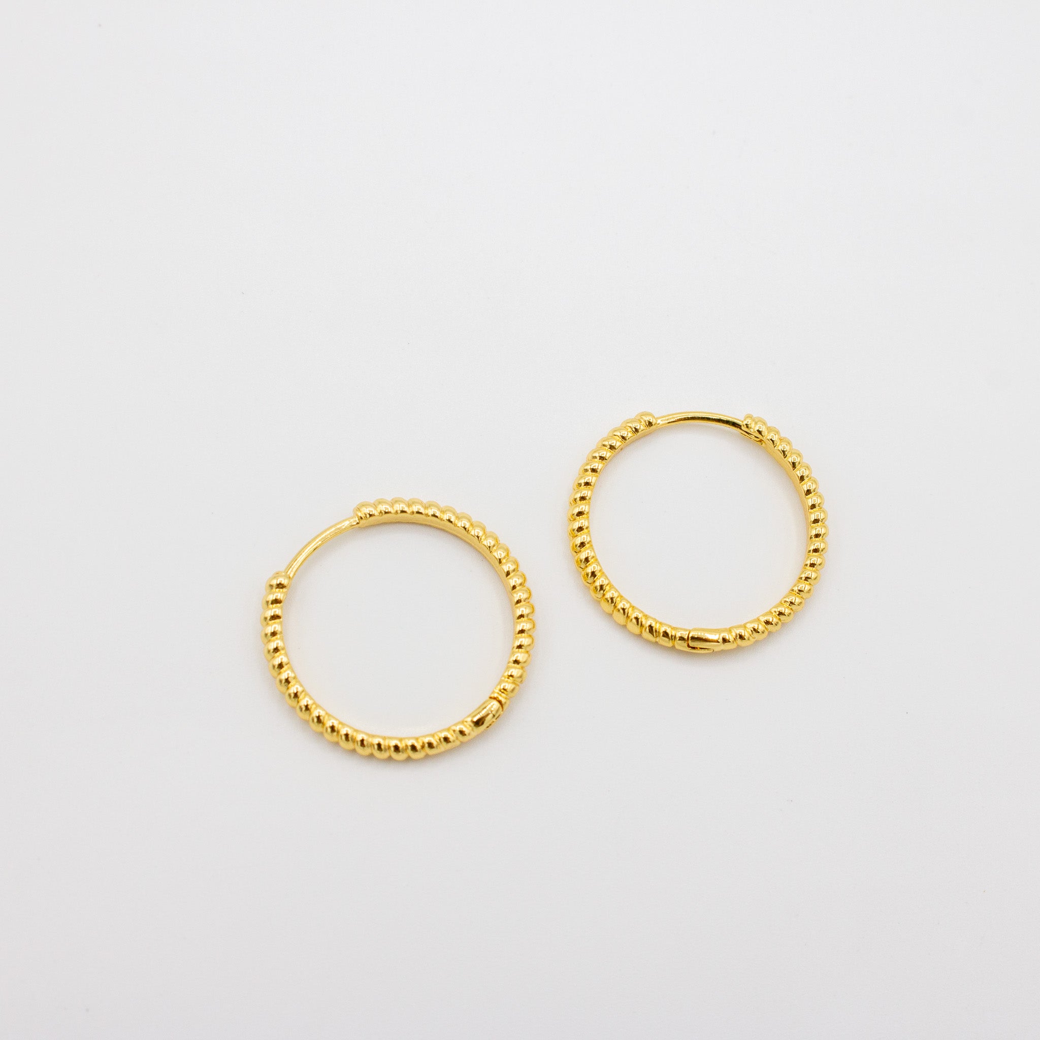 Ribbed Croissant Hoops
