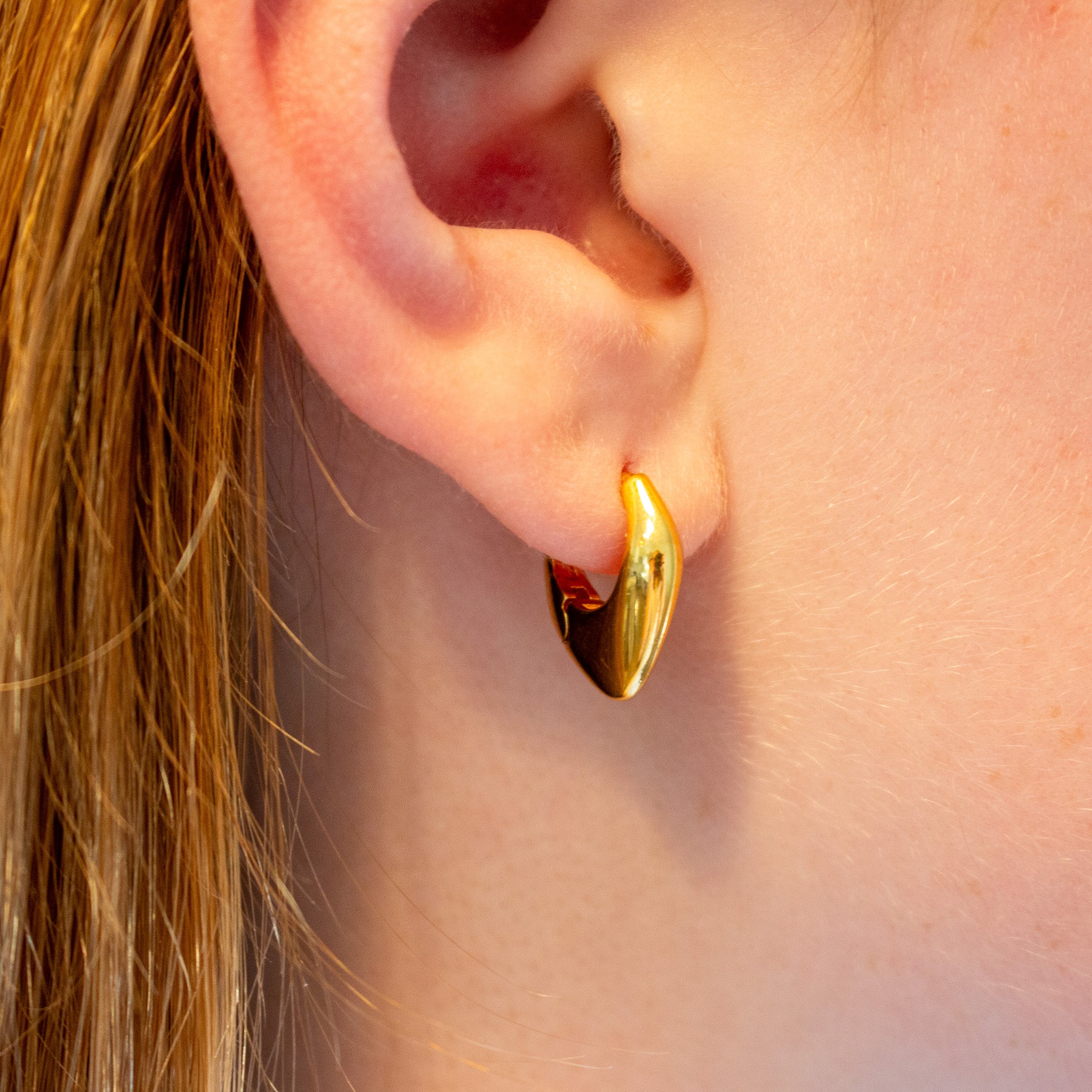 Triangle Dome Earrings