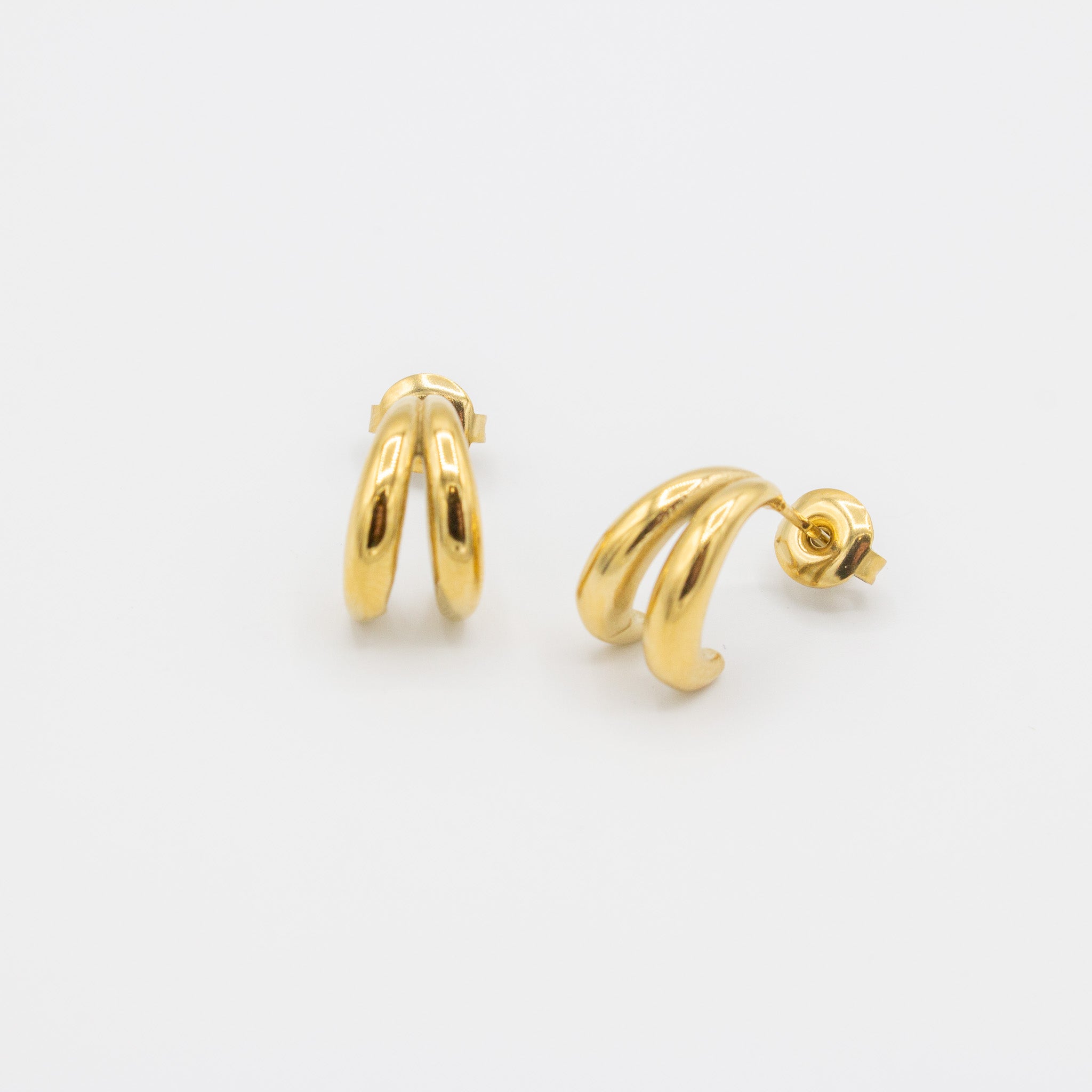 Double Small Hoops