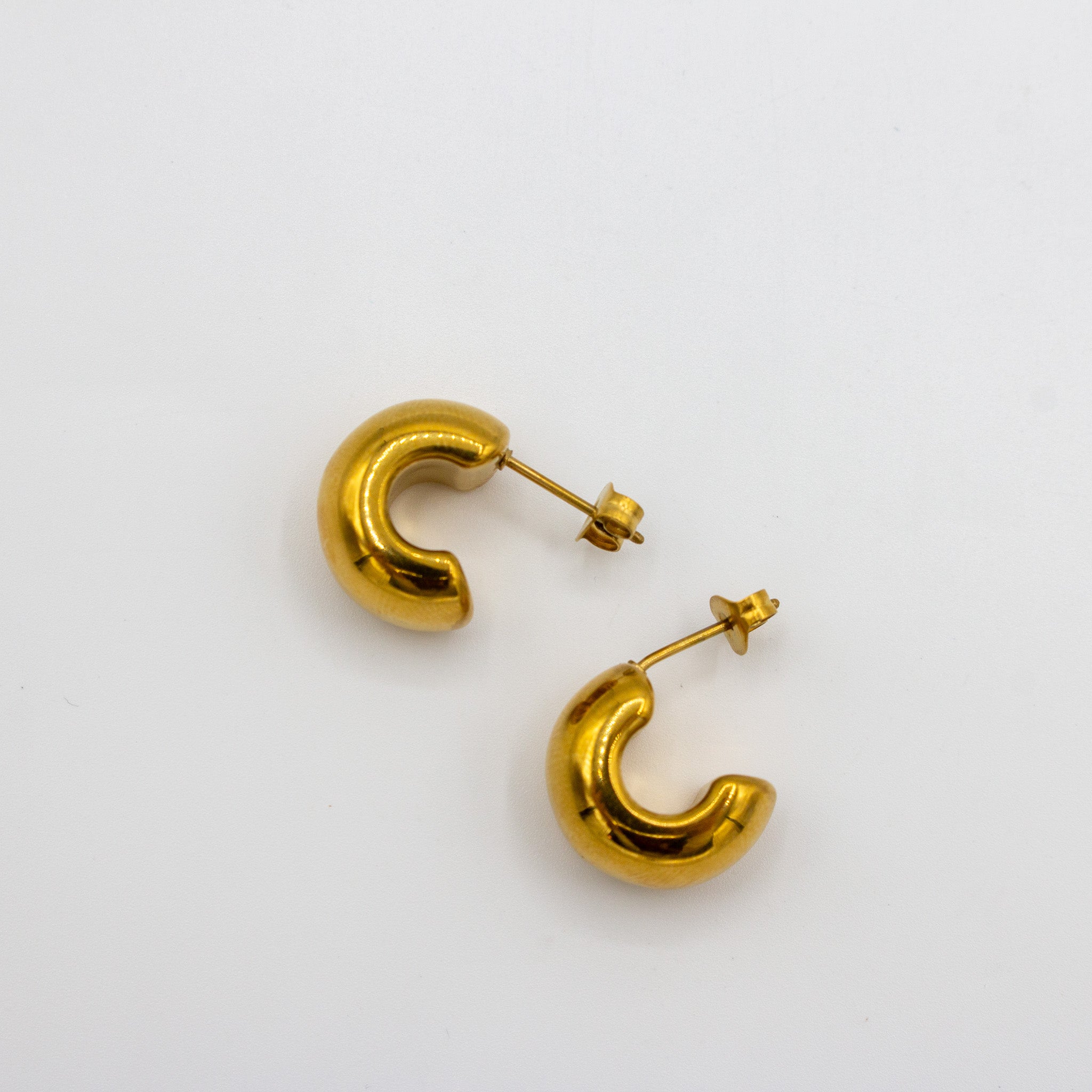 Gold Chunky Hoop