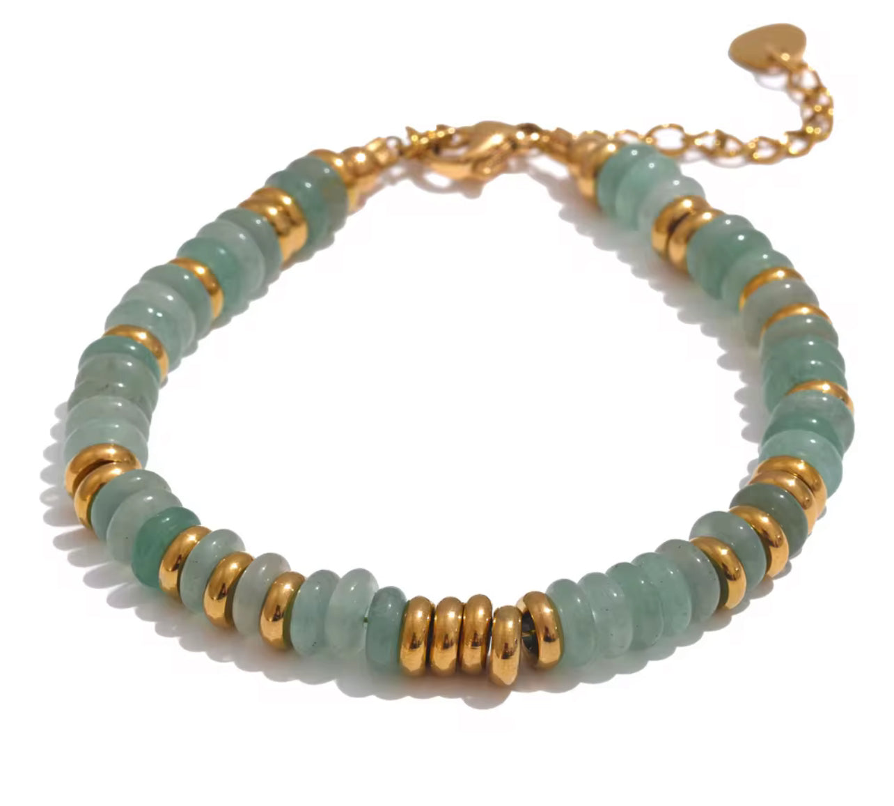 Jade Beaded Bracelet