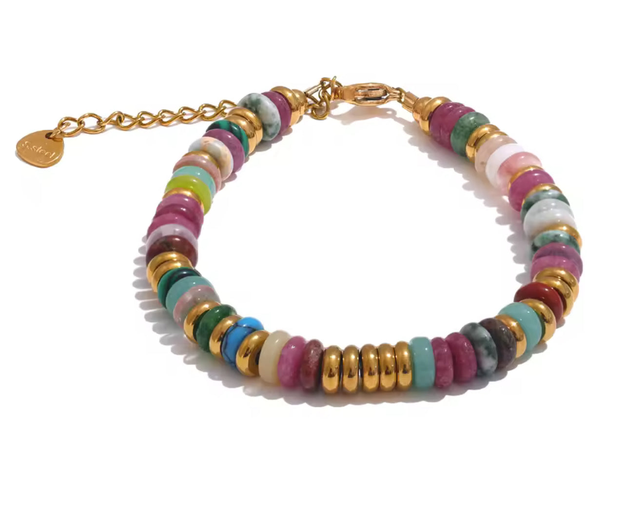 Multi Color Beaded Bracelet