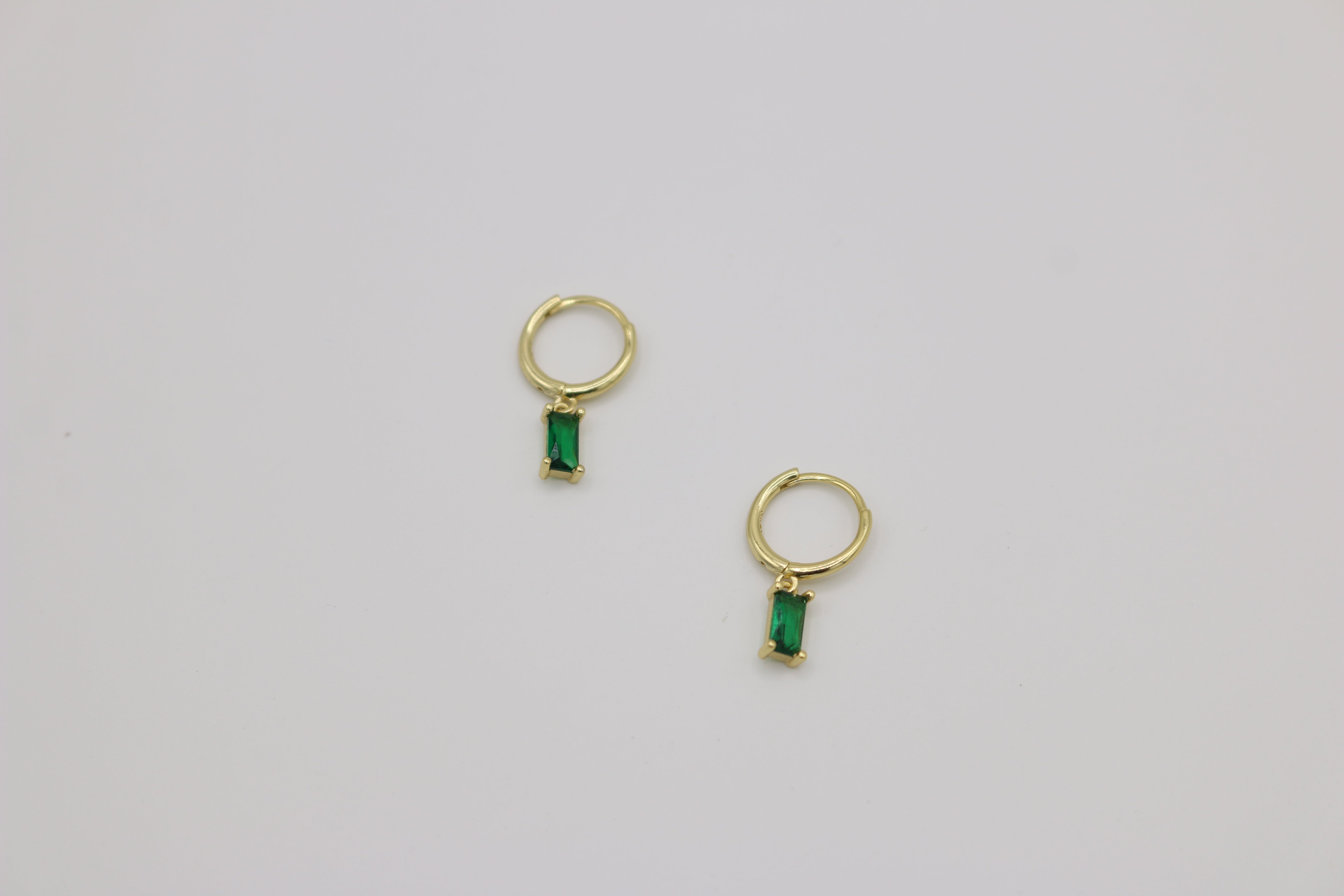 Colored Stone Dangle Earring