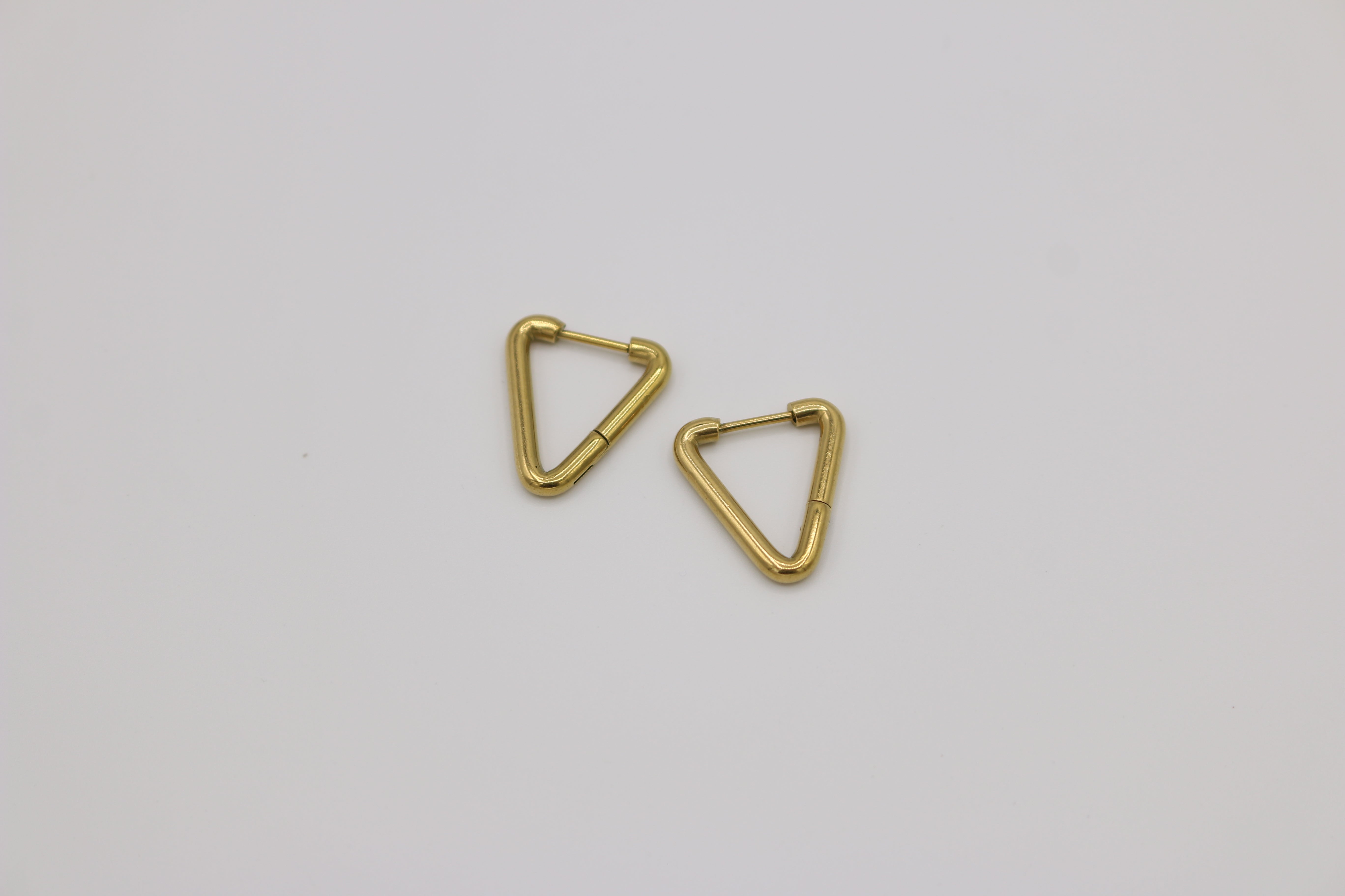 Golden Triangle Earrings