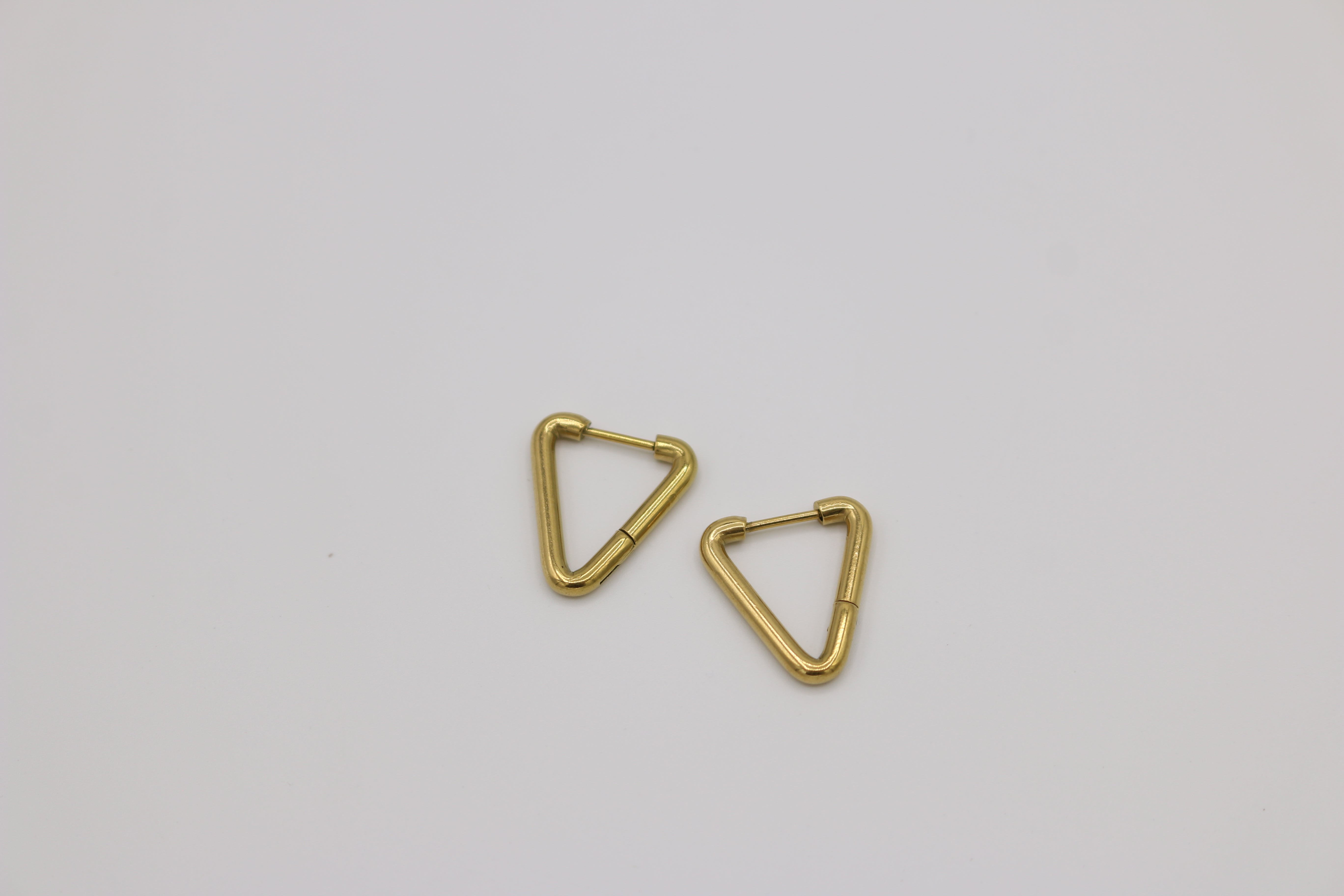 Golden Triangle Earrings